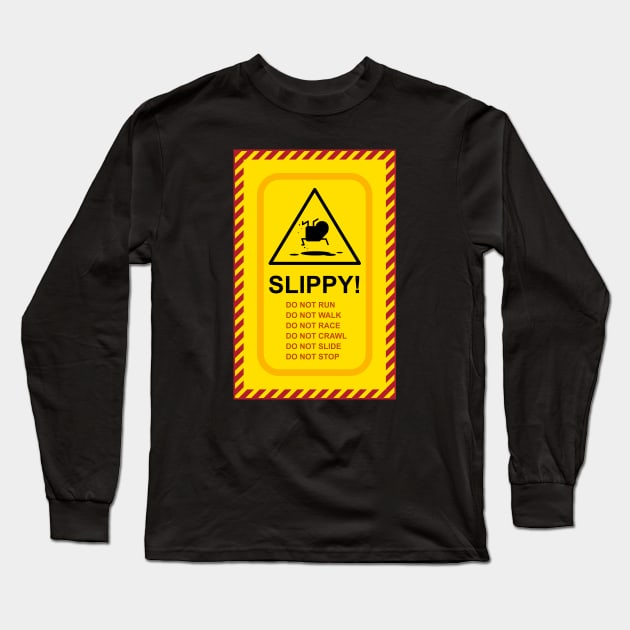 Slippy Sign - Amazing World of Gumball Long Sleeve T-Shirt by Roufxis